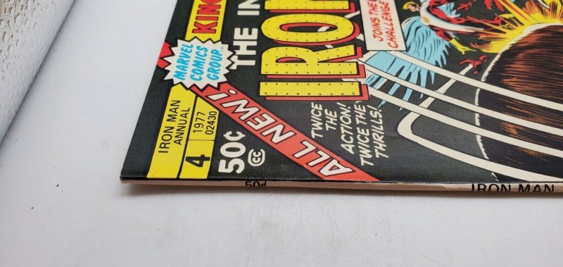 Iron Man Annual #4 (1977) 1st Guardian Robot 1st Stryke; MODOK VF+