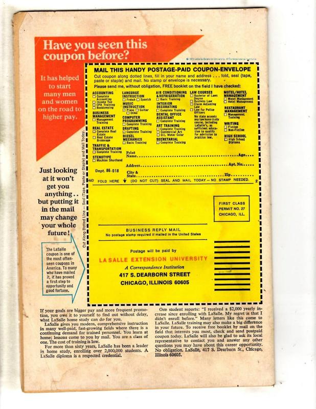 Amazing Spider-Man # 119 VG Marvel Comic Book Green Goblin Vulture Stan Lee JG9