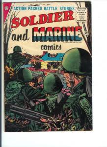 Soldier and Marine #9 - Silver Age - Vol. 2, Dec. 1956 (VG)