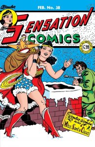 Sensation Comics #38 Facsimile Edition Cover B Peter Foil Var