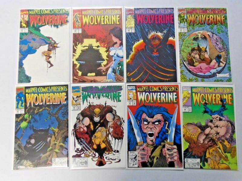 Marvel Comics Presents Wolverine lot - 84 diff books avg 8.0VF from #1-133(1988)