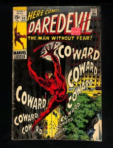 Daredevil #55 Roy Thomas Story! Gene Colan Cover!