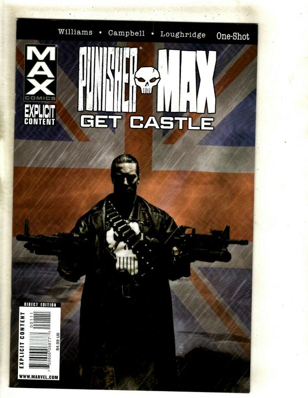 7 Comics Punisher Max 1 Happy Ending Ugly World Castle Butterfly End Naked K RP6