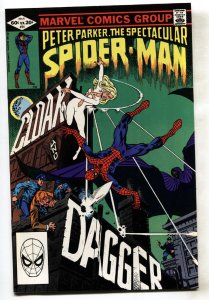 SPECTACULAR SPIDER-MAN #64--Comic Book--FIRST Cloak and Dagger --NM-