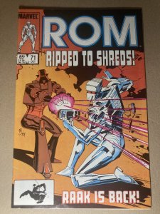 Rom #71 Direct Edition (1985) FN-