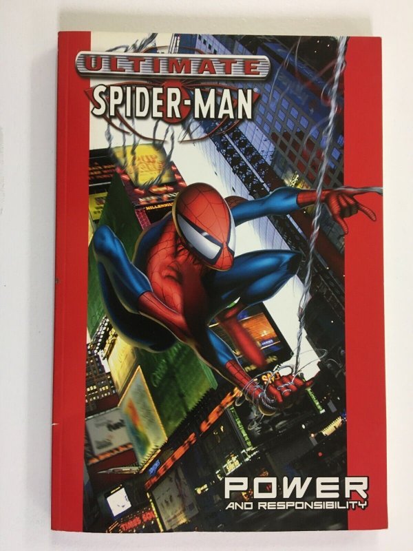 Ultimate Spider-Man Power and Responsibility SC TPB 4.0 VG water damage (2001)