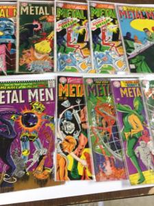 Metal Men 18 20 21 22 22 23 24 25 26 27 28 32 34 2.0-4.0 Gd-vg Dc Silver Age