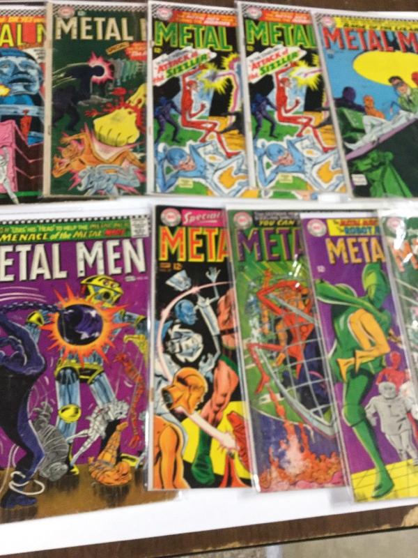 Metal Men 18 20 21 22 22 23 24 25 26 27 28 32 34 2.0-4.0 Gd-vg Dc Silver Age