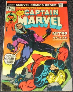 CAPTAIN MARVEL 34  -1974