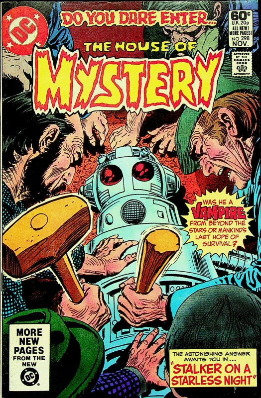 House of Mystery #298 (Nov 1981, DC) - Very Fine/Near Mint