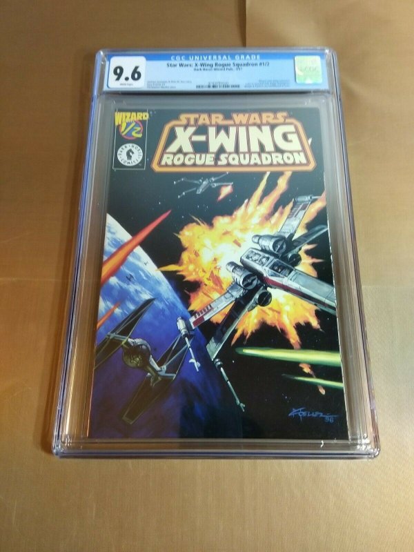 Star Wars X-Wing Rogue Squadron 1/2 CGC 9.6 white pages