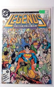 Legends #2 (1986) DC Comics Superman Batman Blue Beetle Green Lantern Comic Book