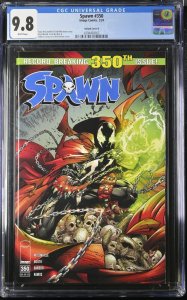 Spawn #350 CGC 9.8 1st New Ruler of Hell Brett Booth Variant Cover D Image 2024