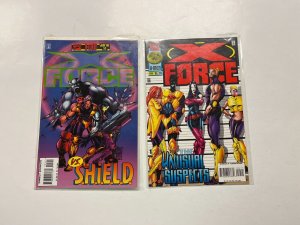 4 X-Force Marvel Comics Books #52 53 54 55 59 LP2
