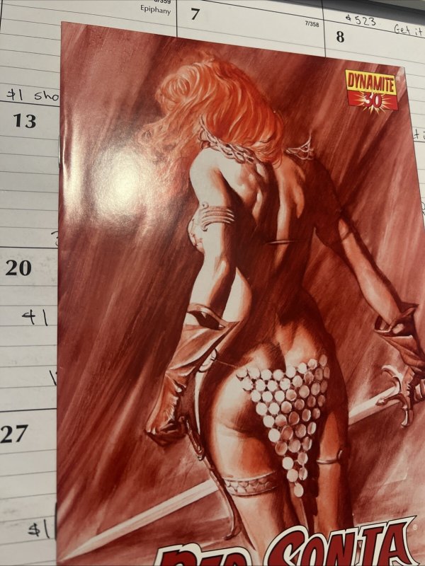 RED SONJA SHE-DEVIL WITH A SWORD # 30 * ALEX ROSS 2007