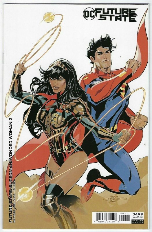 Future State Superman Wonder Woman # 2 Variant Cover NM DC