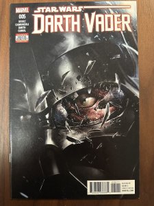 Star Wars Darth Vader #5A VF/NM Origin of Vader's Red Lightsaber, Mattina (2017)