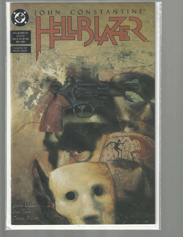 Hellblazer, #29, DC Comic, 1990, High Grade