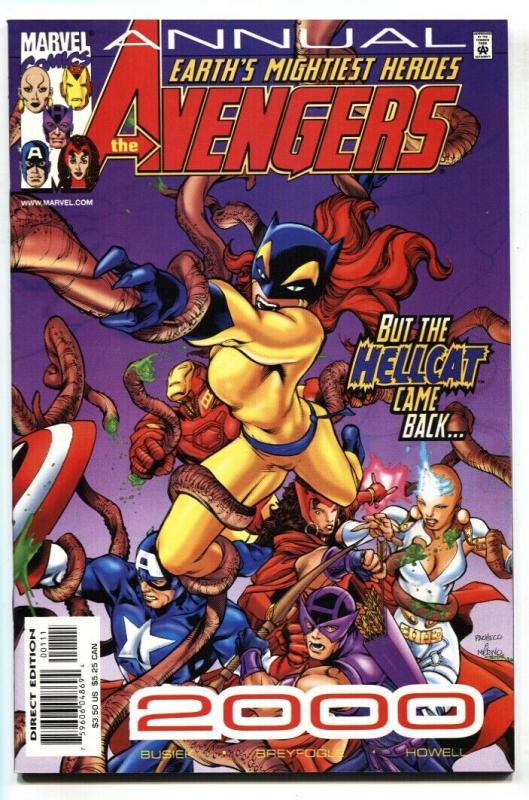 Avengers Annual 2000-Marvel Hellcat-Patsy Walker-comic book