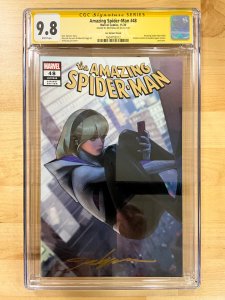 The Amazing Spider-Man #48 Lee Cover A (2020) CGCSS 9.8 Signed by Lee