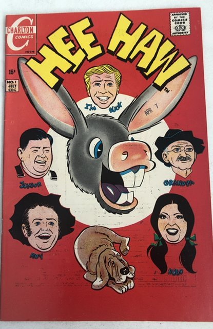 Hee Haw #1 (1970)unread! Date stamped,some print error