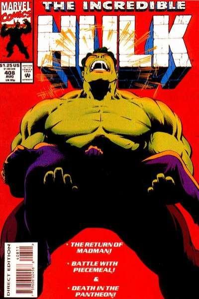 Incredible Hulk (1968 series) #408, VF+ (Stock photo)