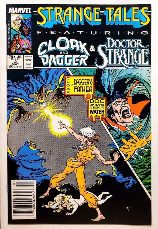 Strange Tales (2nd Series) #2 Newsstand (May 1987, Marvel) 6.5 FN+