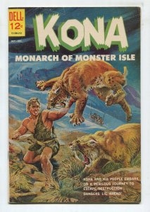 Kona #4 - Monarch Of Monster Isle - 1962 (4.0) WH