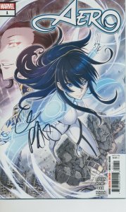 AERO #1 SIGNED BY GREG PAK MARVEL COMICS 2019 EB201