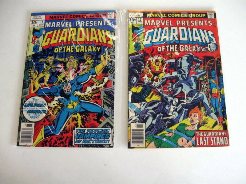 *MARVEL PRESENTS #1-12 LOT 9 Books Guardians of the Galaxy!