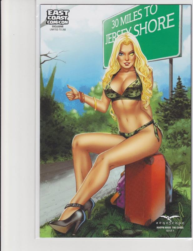 Robyn Hood The Curse #4 Cover I Zenescope East Coast Comicon NM LE250 Chatzoudis