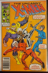 The Uncanny X-Men #215 Newsstand Edition (1987)