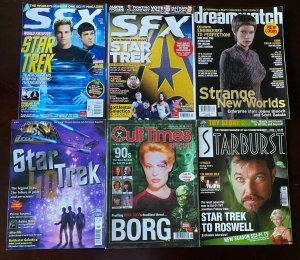 Star Trek Magazine lot 12 diff