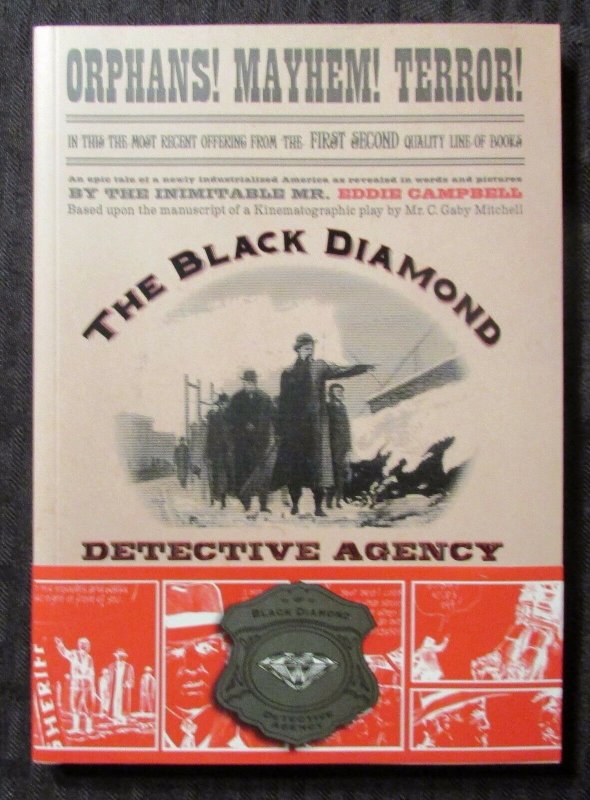 2007 The Black Diamond Detective Agency by Eddie Campbell SC NM 9.4 1st Print