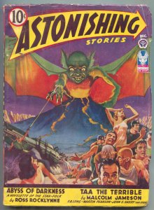 PULP:  Astonishing Stories Pulp December 1942-Abyss of Darkness