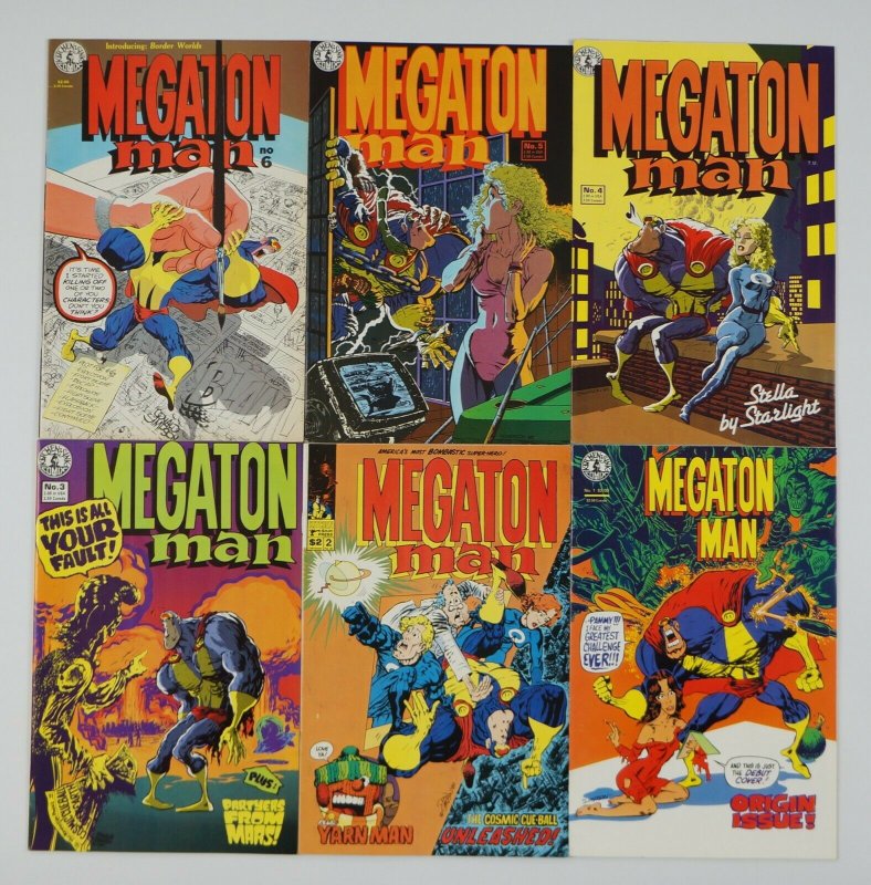 Megaton Man #1-10 VF/NM complete series DON SIMPSON kitchen sink comix 1984