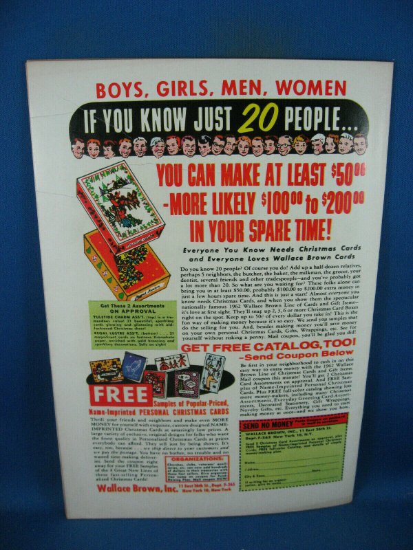 OUR ARMY AT WAR SGT ROCK 123  F VF 1962