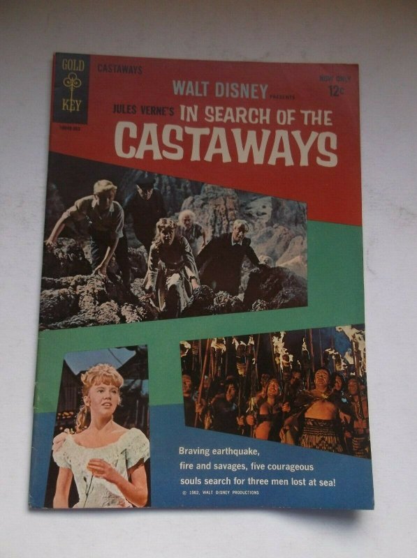 Gold Key Walt Disney Presents Jules Verne S In Search Of The Castaways 1962 Comic Books