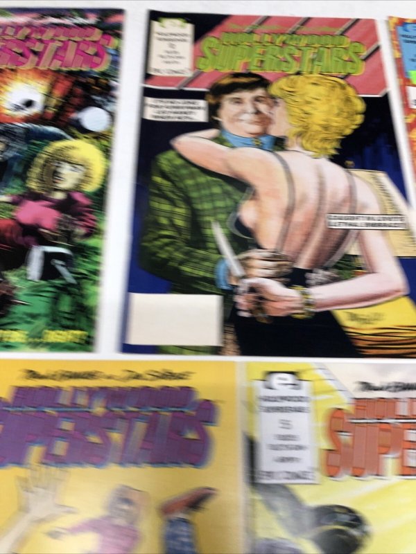 Hollywood Superstars (1991) Set Issues # 1-5 • Epic Comics • Mark Evanier • Dan
