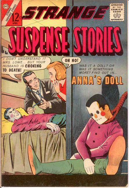 STRANGE SUSPENSE STORIES (1955-1965 CHARLTON) 64 F-VF COMICS BOOK