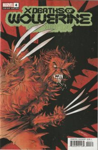 X Deaths Of Wolverine # 4 Spoiler Variant Cover NM Marvel [F3]
