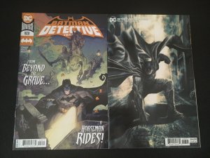 DETECTIVE COMICS #1028 Two Cover Versions, VFNM Condition