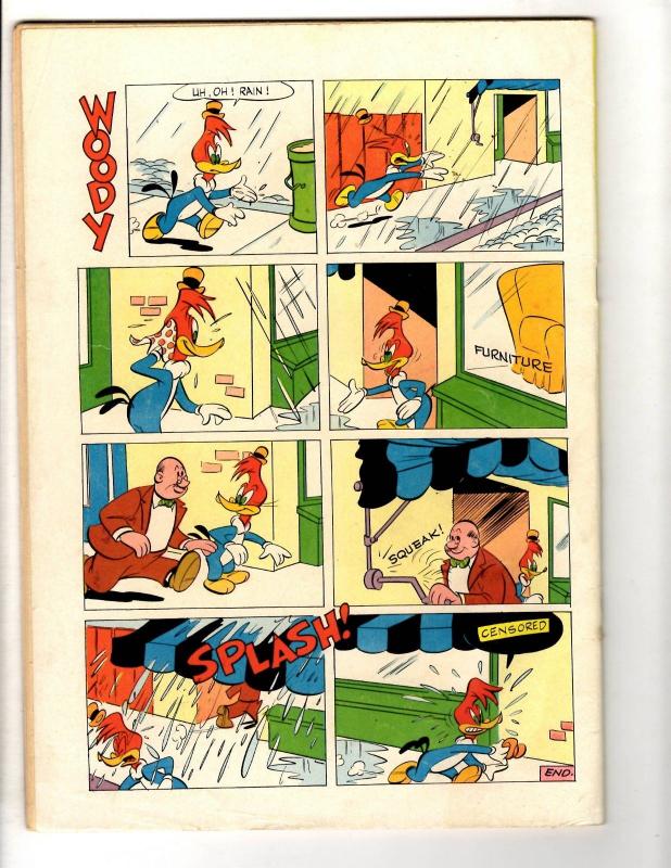 Four Color # 288 FN Dell Golden Age Comic Book Feat. Woody Woodpecker Gold JL8