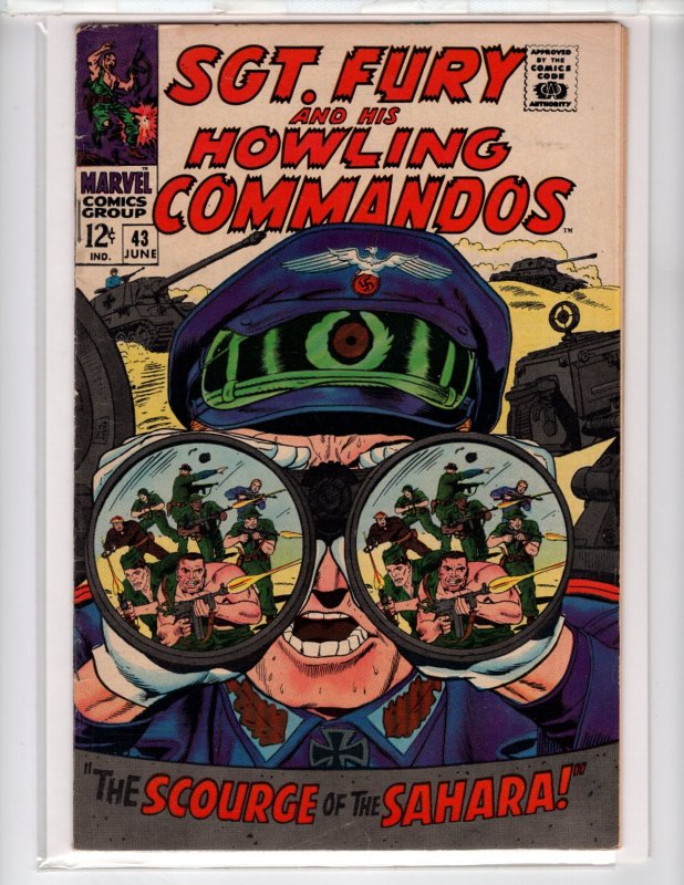 [ LOT85 ] • Sgt. Fury #43 (1967) - [475•ECA2]