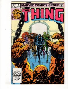 The Thing #3 (1983) The Inhumans Appearance Classic Cover  / ID#233-B