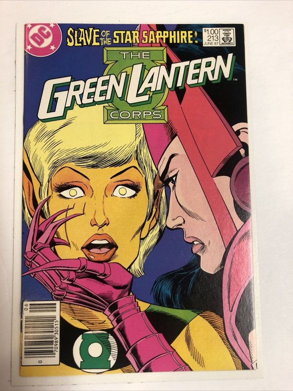 Green Lantern (1987) # 213 (NM) Canadian Price Variant (CPV)