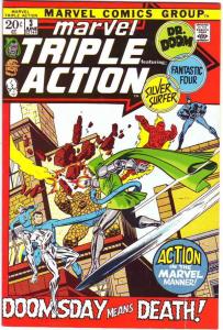 Marvel Triple Action #3 (Jun-71) FN/VF Mid-High-Grade Fantastic Four