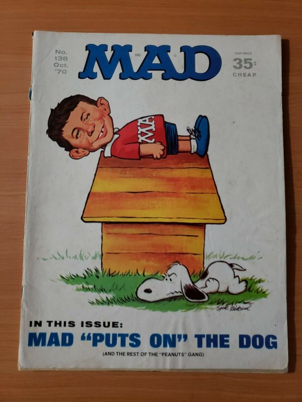 Mad Magazine #138 ~ VERY GOOD VG ~ October 1970