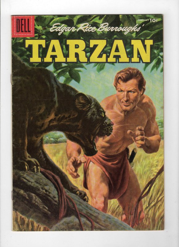 Tarzan #77 (Feb 1956, Dell) - Very Good+ 