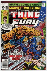 Marvel Two-in-One #26 (1977) Nick Fury